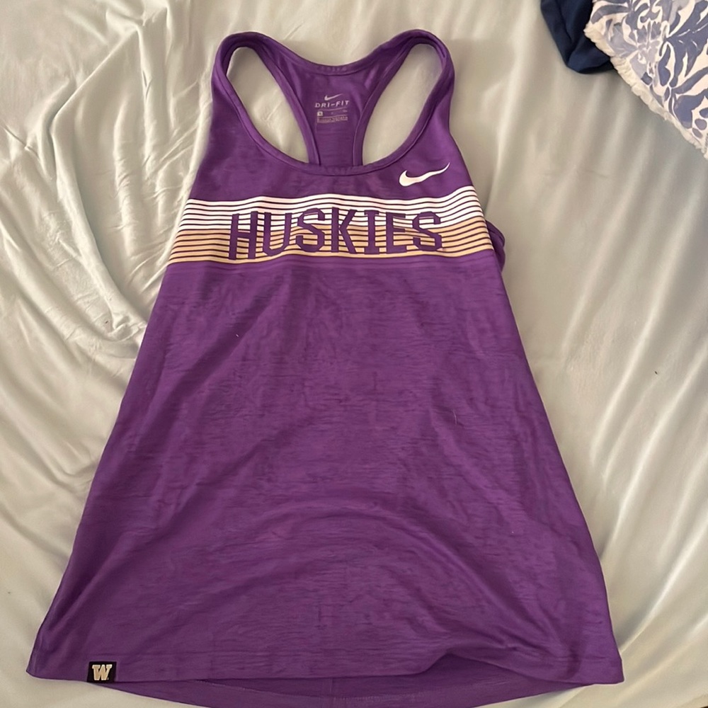 College Nike Razorback Tank Top